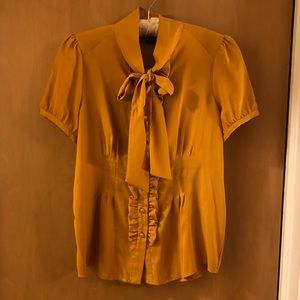 BGBC mustard blouse